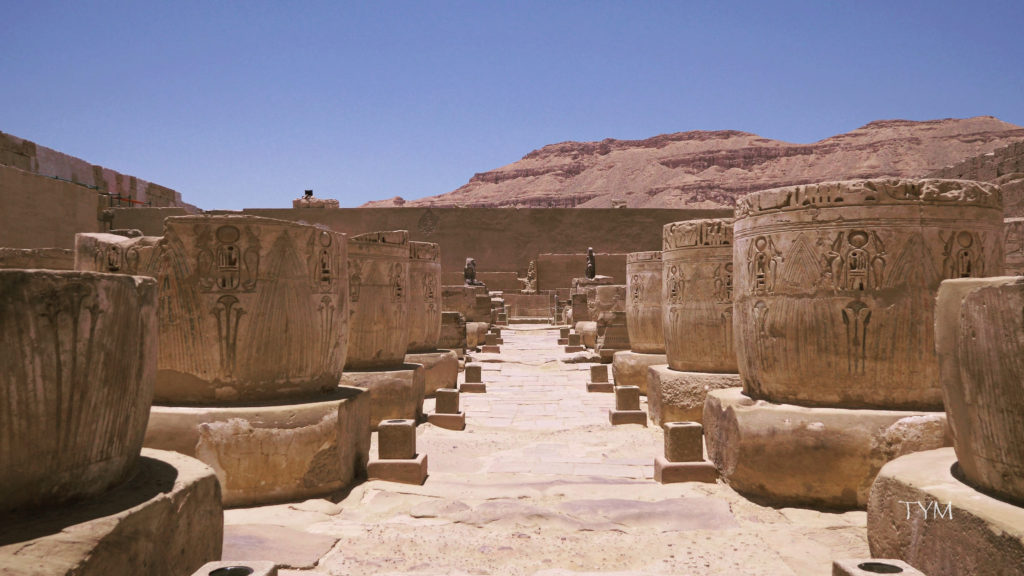 Ramses III Temple, Medinet Habu, Egypt