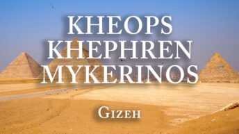 KHEOPS KHEPHREN MYKERINOS